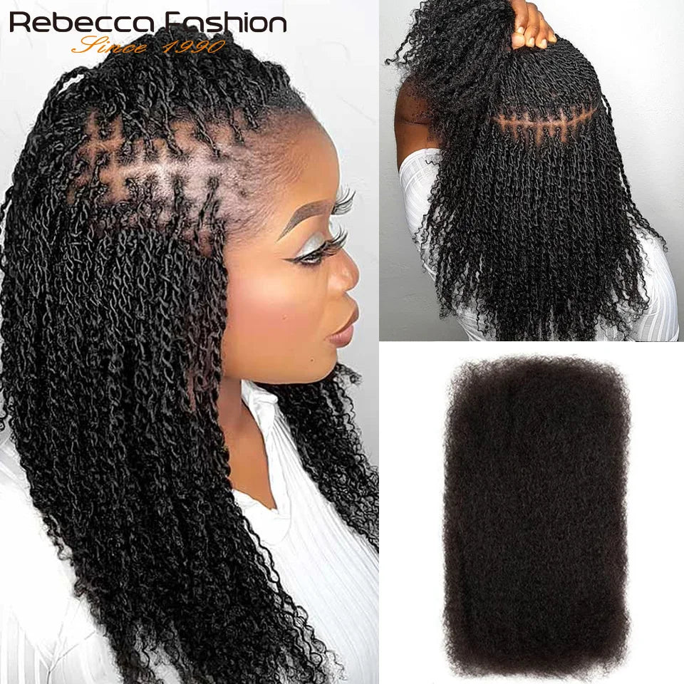 Afro Kinky Curly Braiding Bulk Hair Extensions