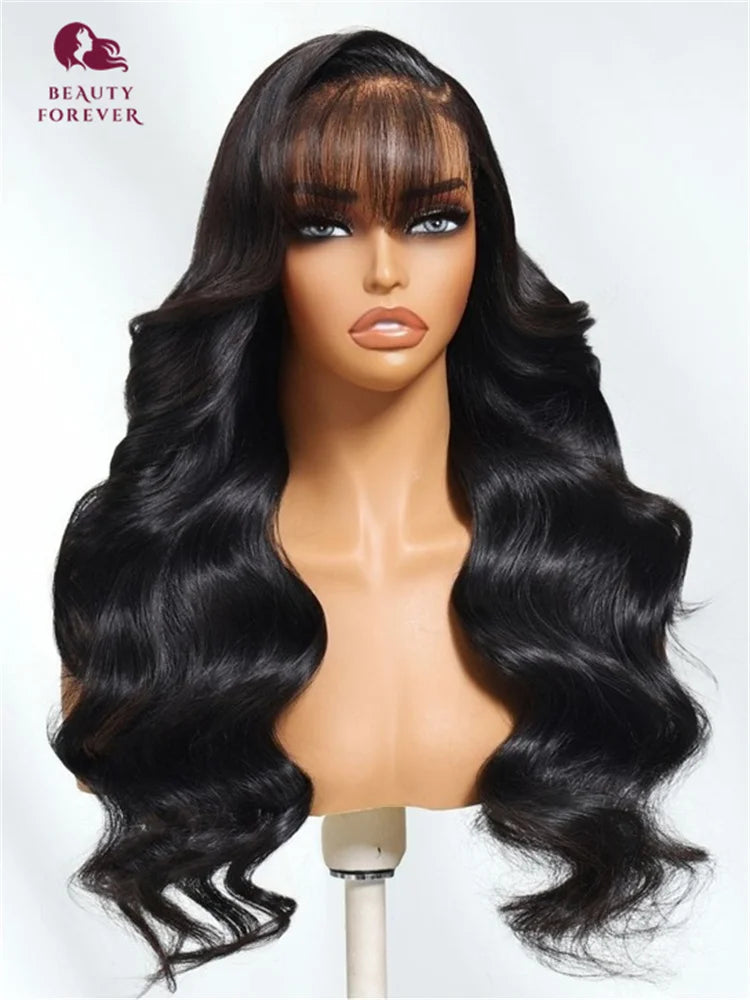 Side-Part Fluffy Loose Wave Wig