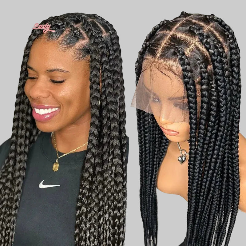 Jumbo Box Knotless Braided Wig