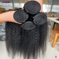 Kinky Yaki Straight Human Hair Bundles
