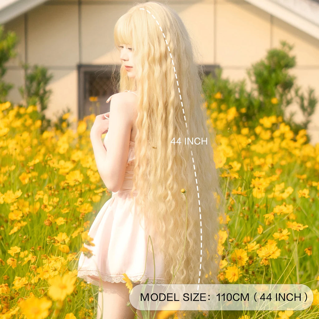 Extra Long Cosplay Wigs With Bangs