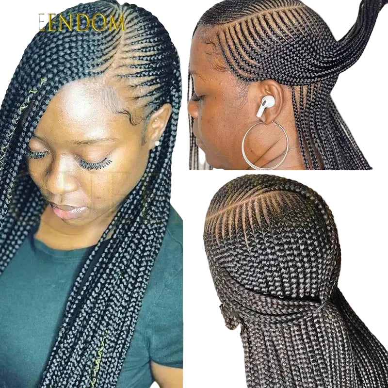 Braided Heart Box Wig