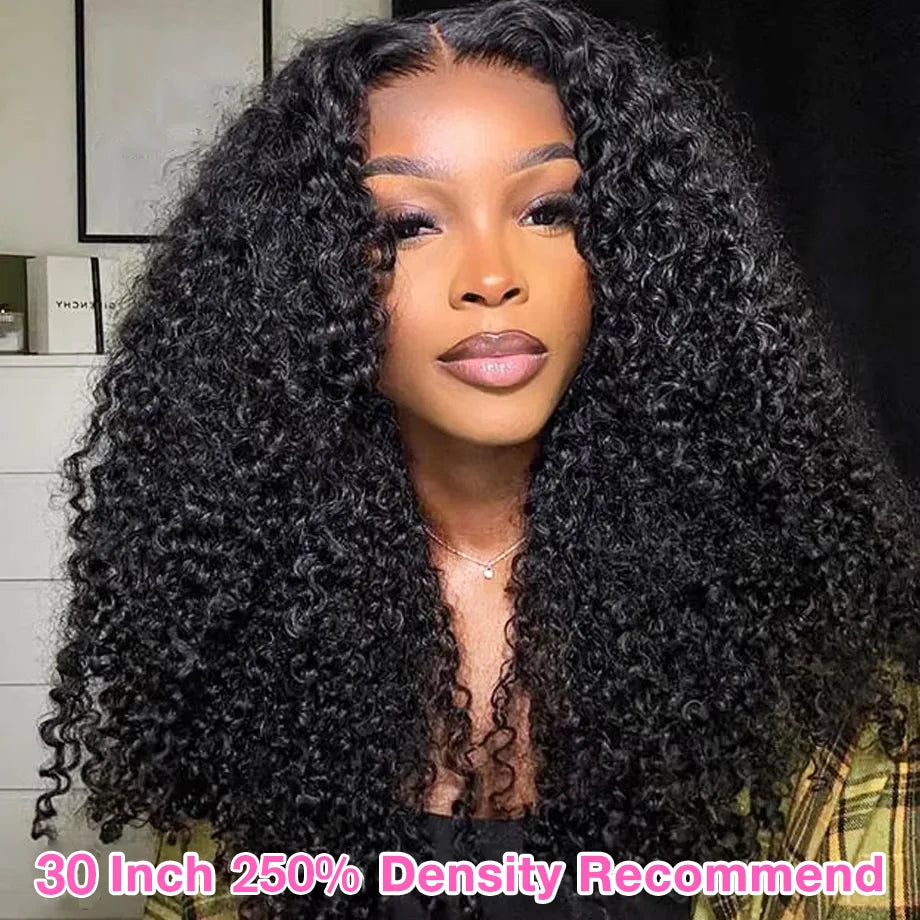 Kinky Curly HD Lace Frontal Wig