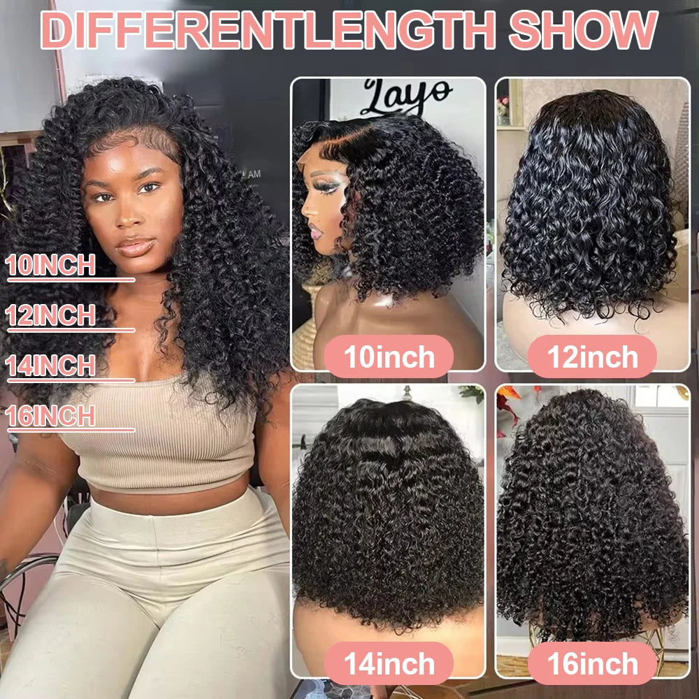Brazilian Deep Water Wave Curly Wigs