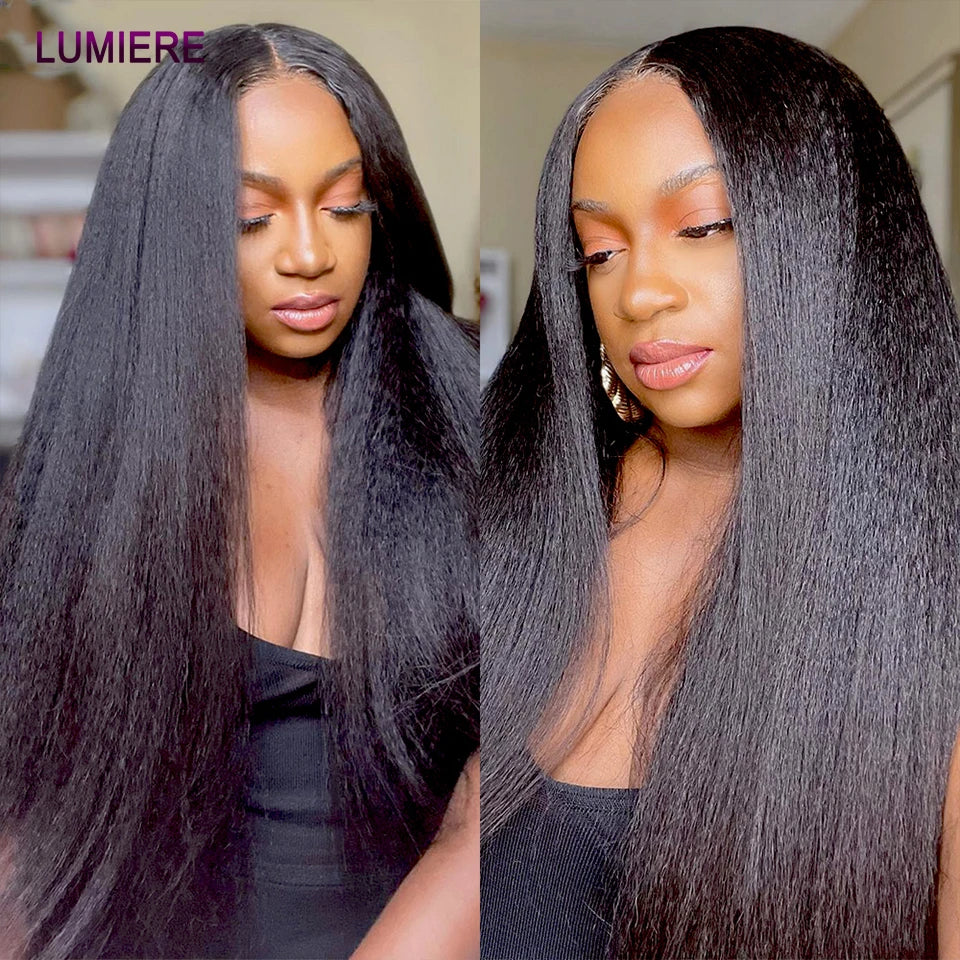 Kinky Yaki Straight Human Hair Bundles