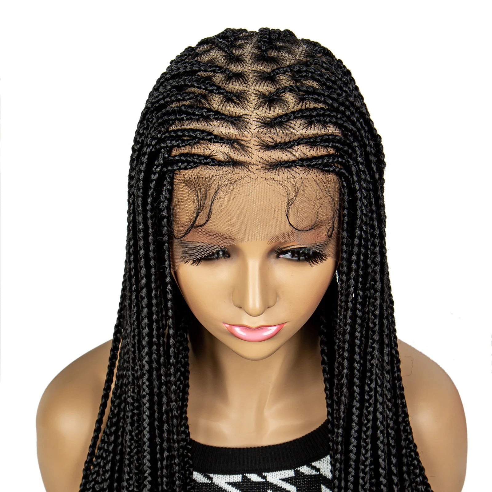 Transparent HD Full Lace Braided Wigs