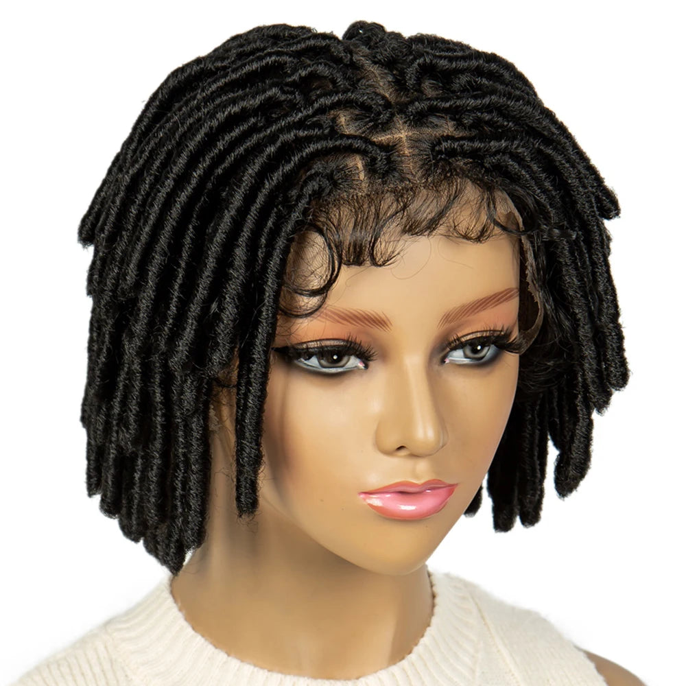 Synthetic Knotless Braided Locs