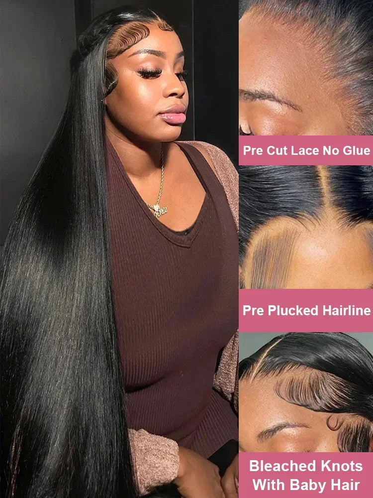 HD Brazilian Straight Wigs