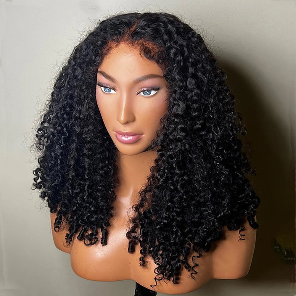 Soft Long Kinky Curly Wig