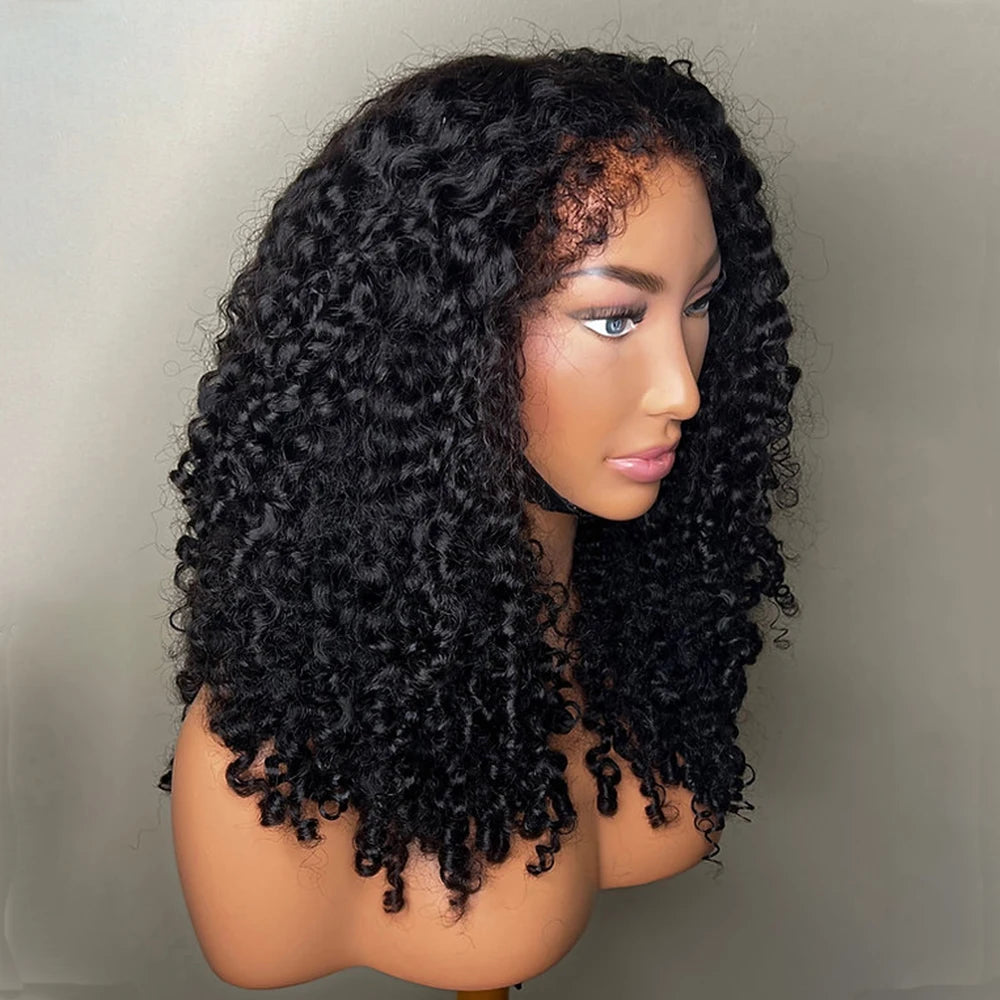 Soft Long Kinky Curly Wig