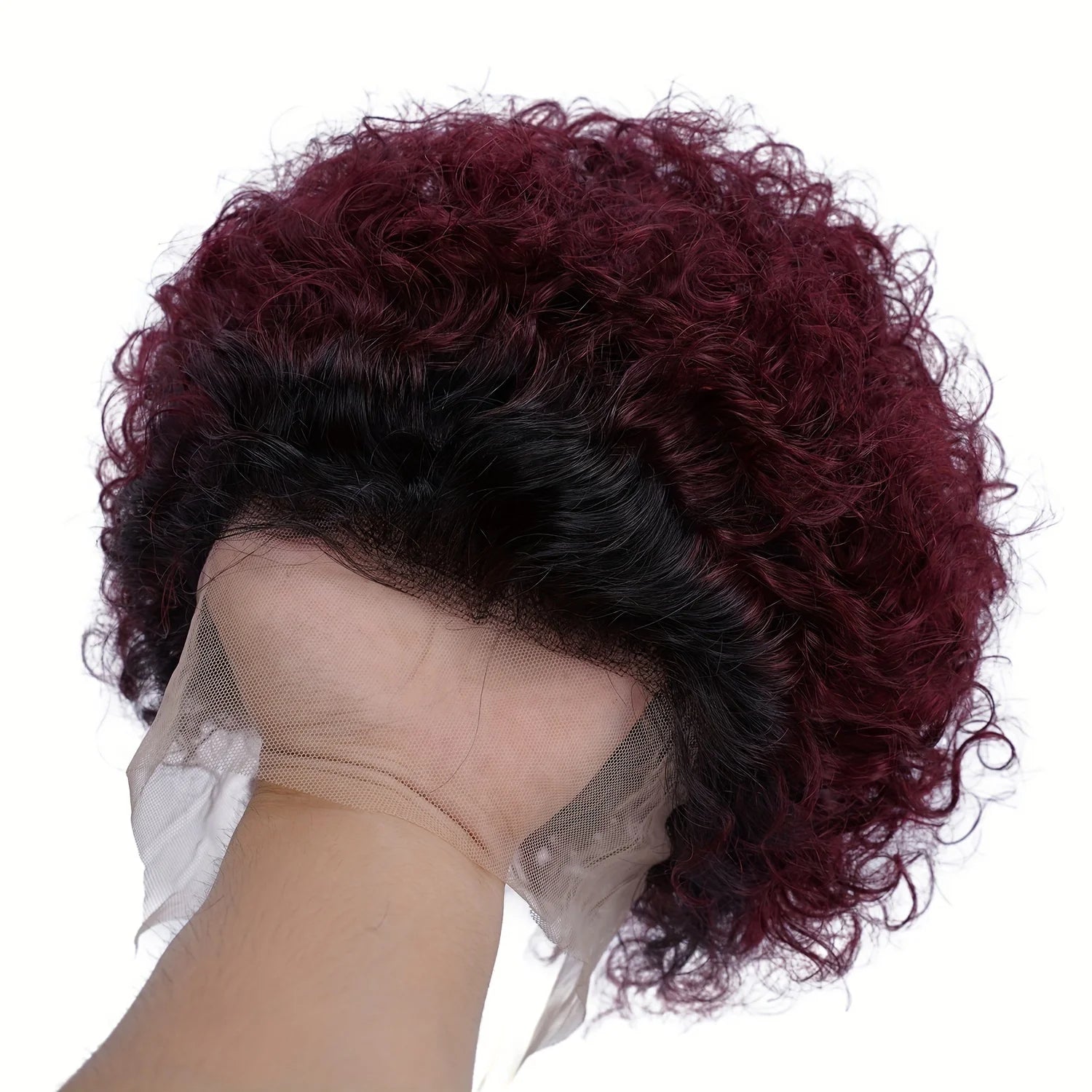 Short Pixie Cut Kinky Curly Wig
