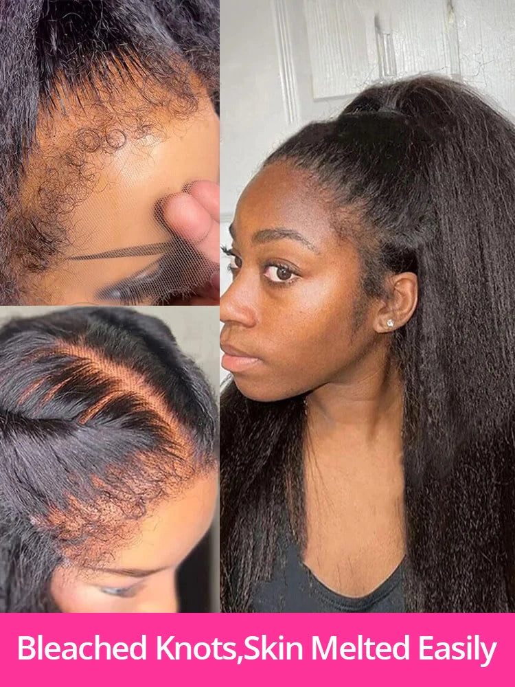 Brazilian Yaki Straight Kinky Wig