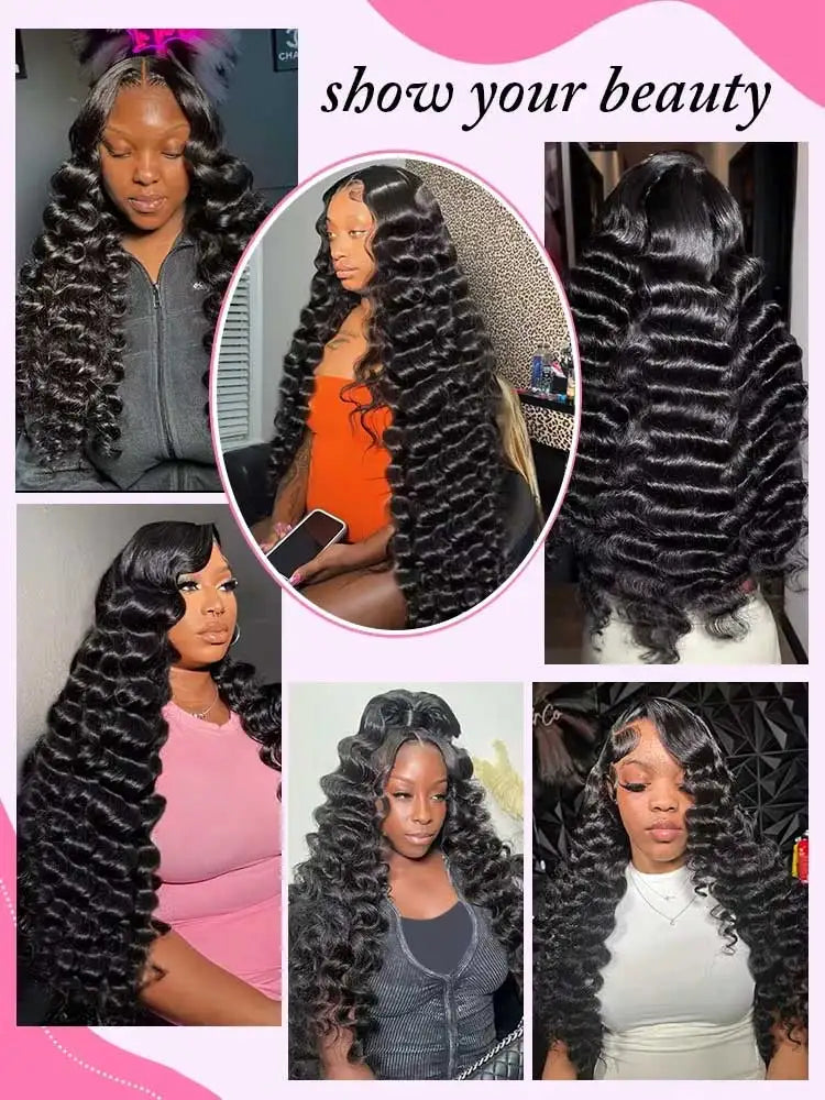 Loose Deep Wave Frontal Wigs