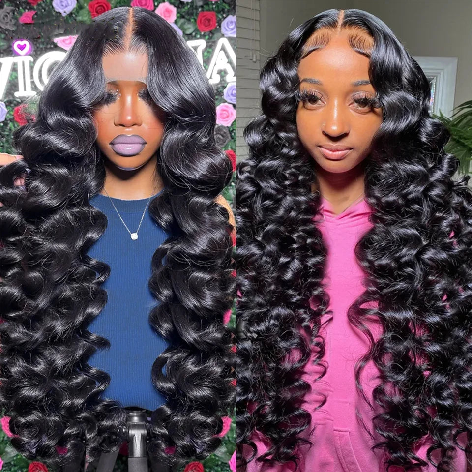 Loose Deep Wave Hair Bundles With HD Closure