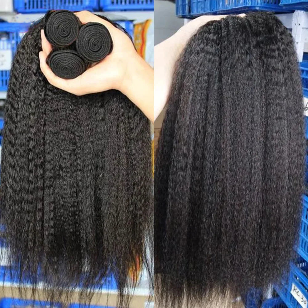 Kinky Straight Raw Hair Bundles