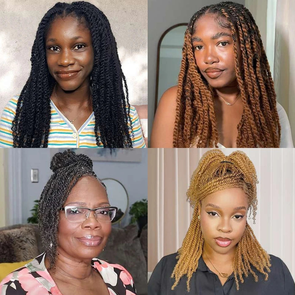 Afro Kinky Bulk Human Hair Extensions