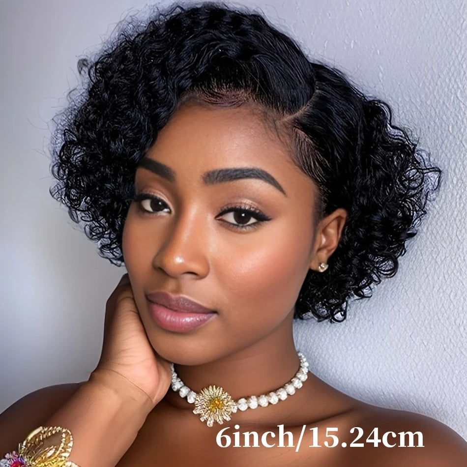 Deep Wave Short Bob Wig