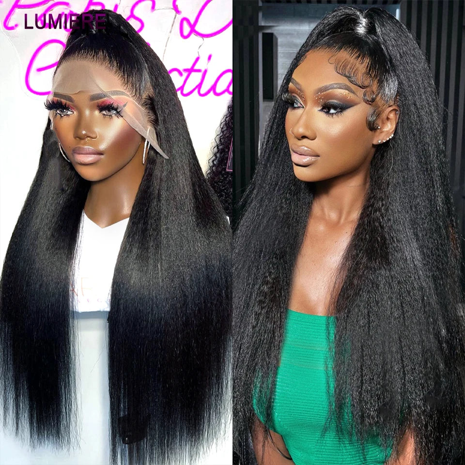 Kinky Yaki Straight Human Hair Bundles