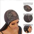 Straight Human Hair Wig With Bangs