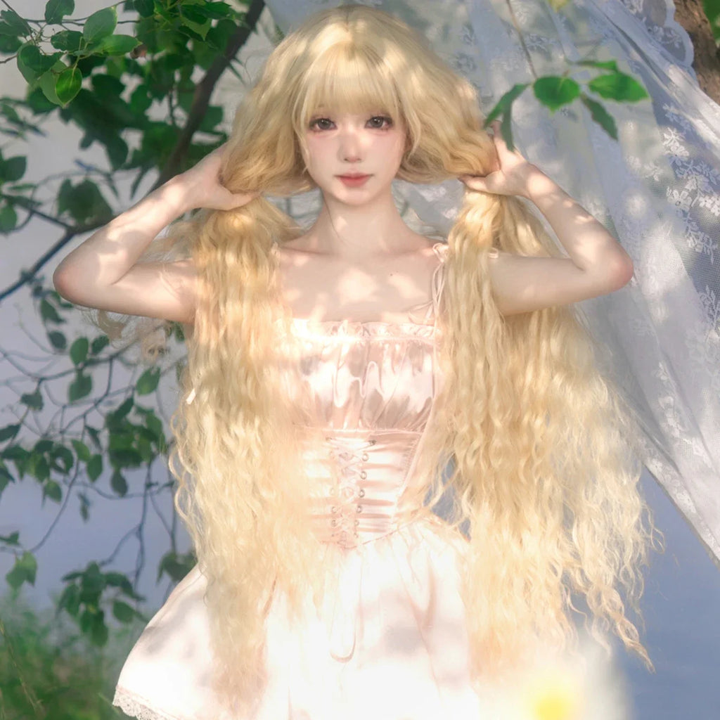 Extra Long Cosplay Wigs With Bangs