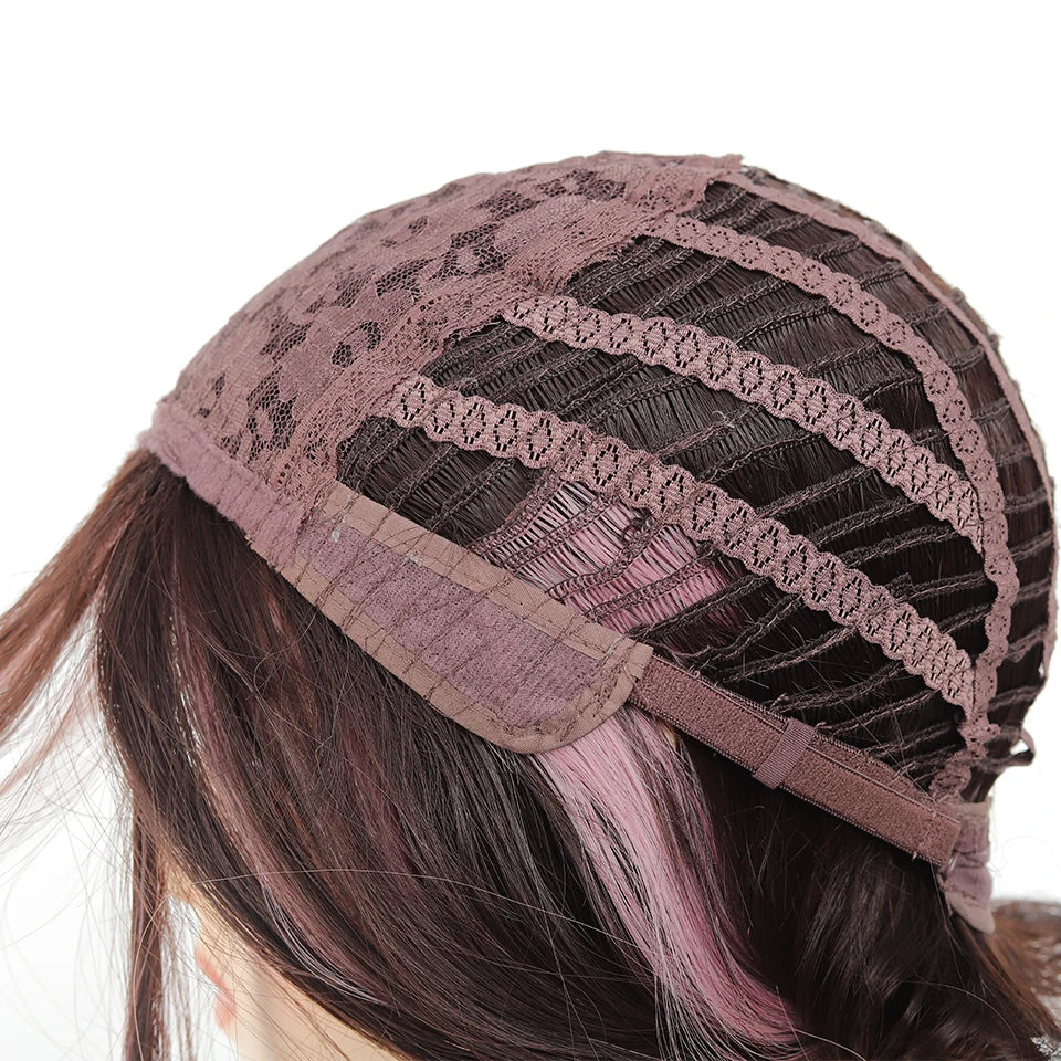 Pink Tousled Cosplay Wig