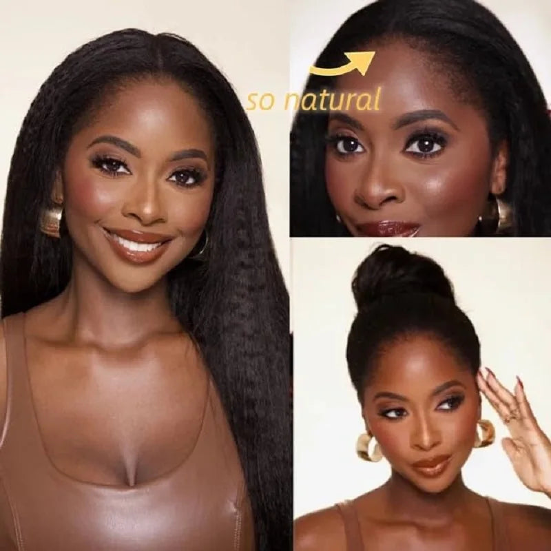 Kinky Straight Knotless Pre Separated Crochet Extensions