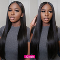 Brazilian Straight Human Hair Bundles with Closure