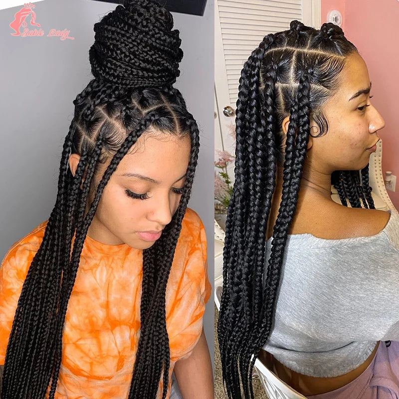 Jumbo Box Knotless Braided Wig