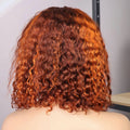Ombre Short Bob Wigs Water Wave Wigs