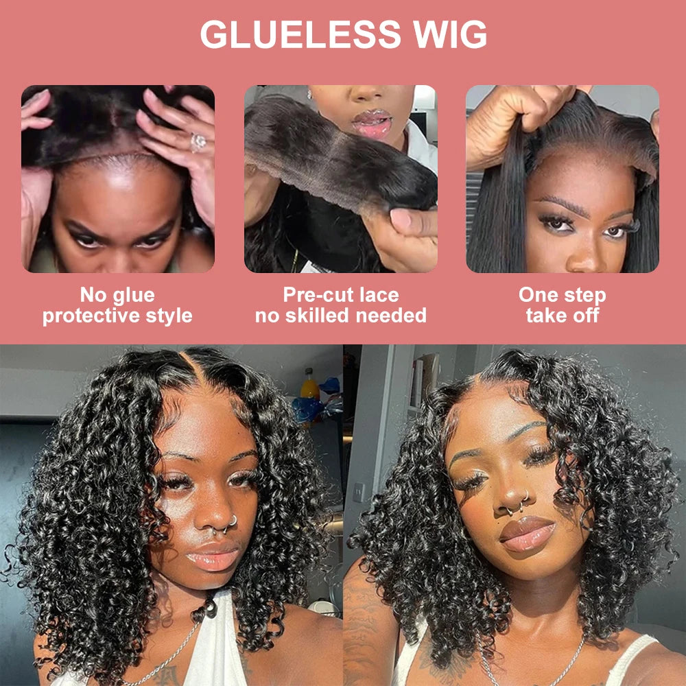 Brazilian Deep Water Wave Curly Wigs