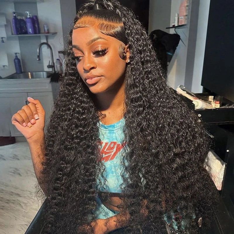 Easy Wear Curly Water Wave Wigs
