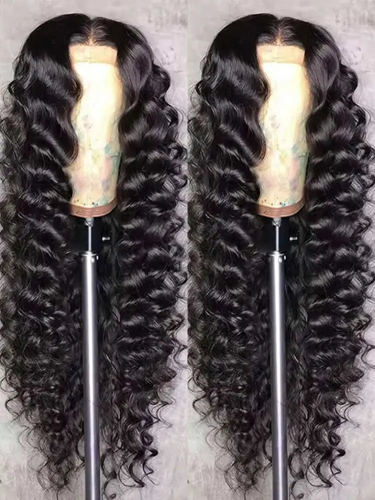 Brazilian HD Loose Deep Wave Lace Front Wigs
