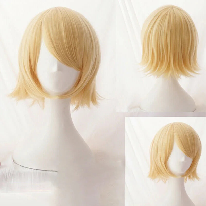 Rin Short Blond Cosplay Wigs