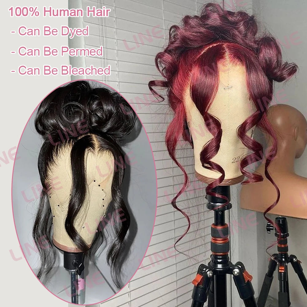 Pre plucked Brazilian Loose Wave Wig