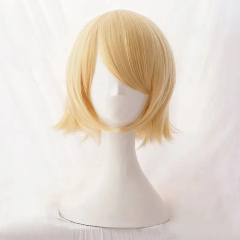 Rin Short Blond Cosplay Wigs