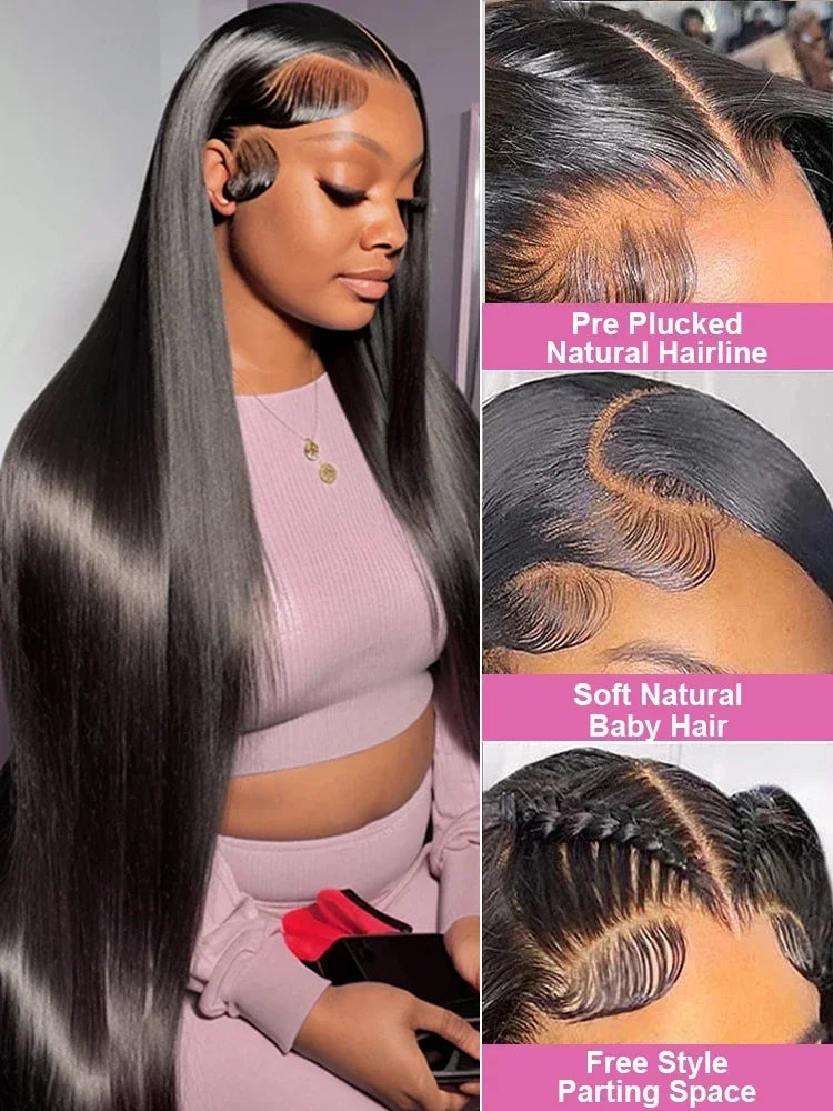 HD Brazilian Straight Wigs