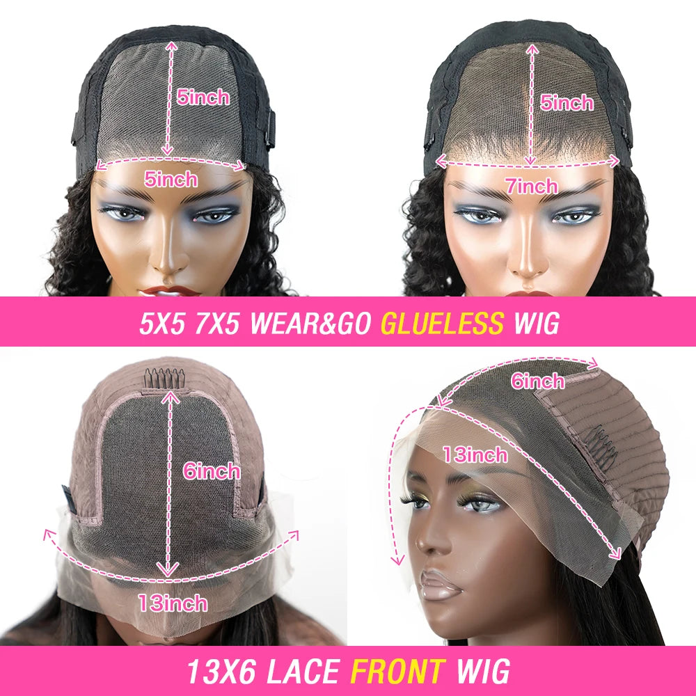 Kinky Curly HD Lace Frontal Wig