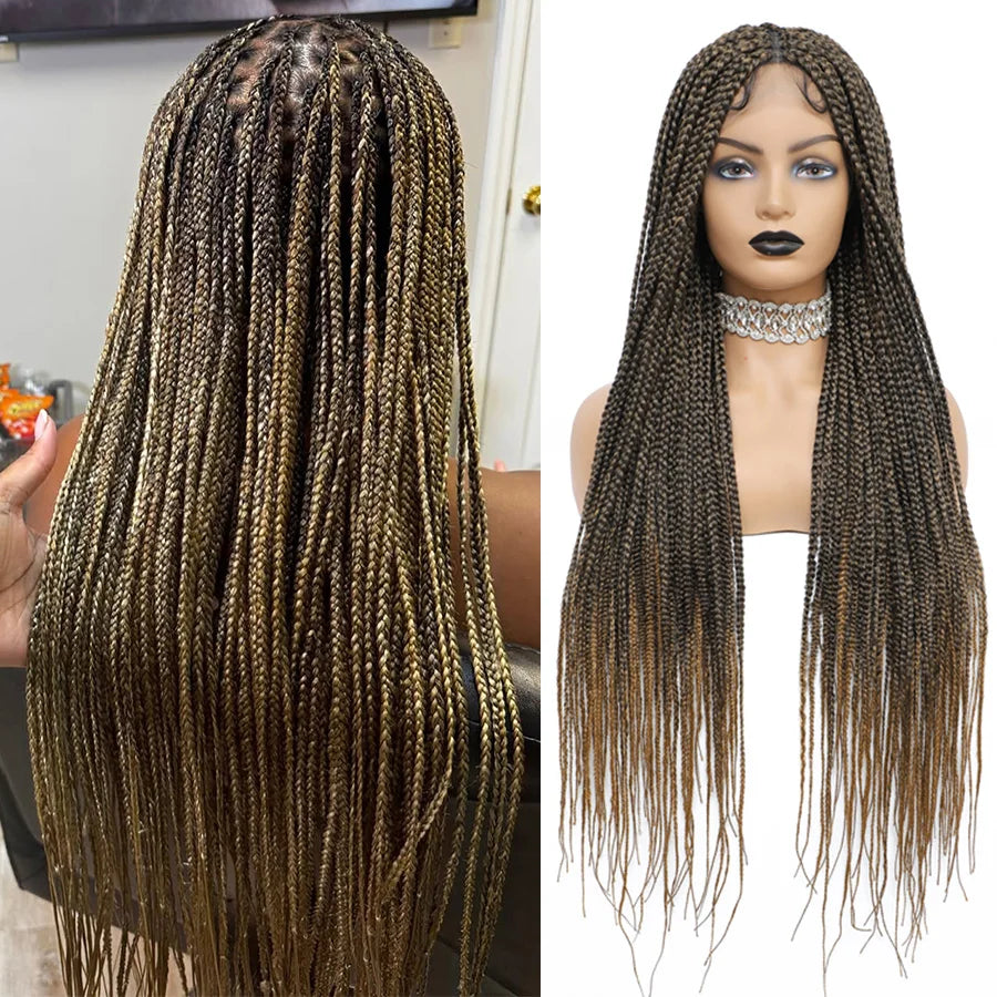 Small Knotless Box Braid Wigs