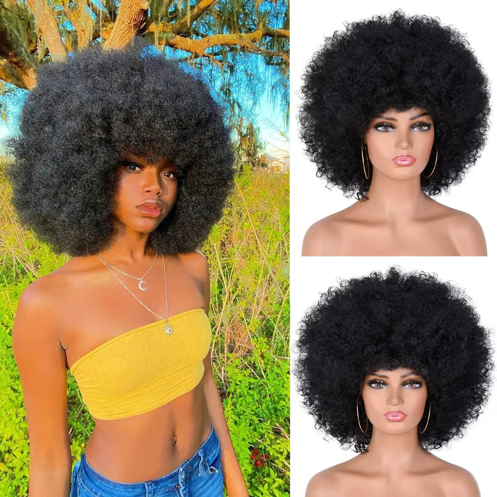 Afro Bouncy Curl Wigs