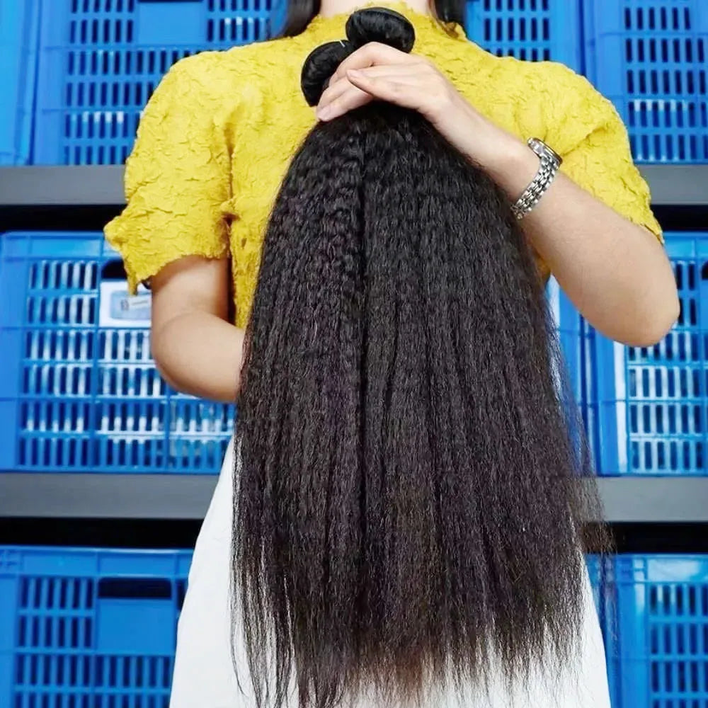 Kinky Straight Raw Hair Bundles