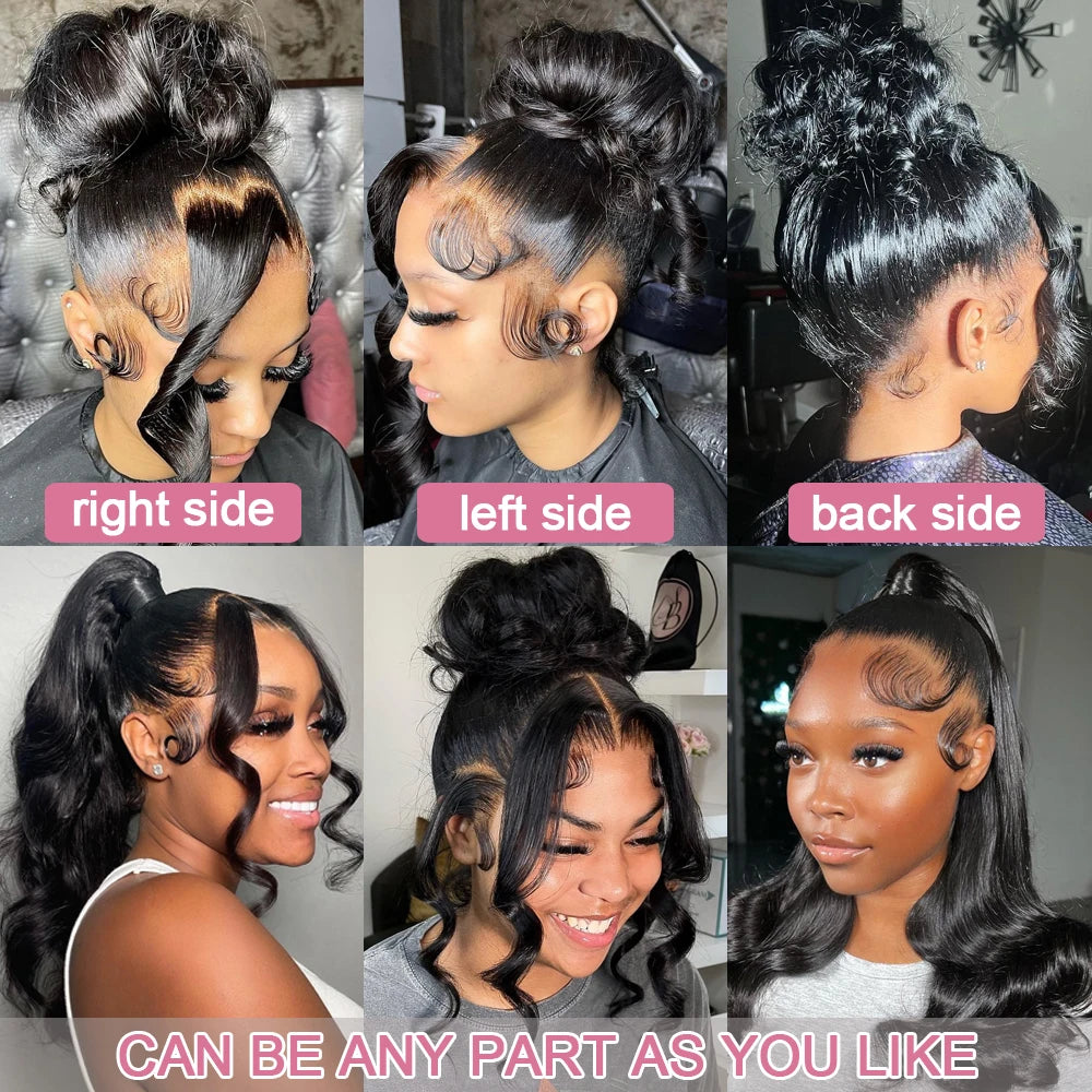 Pre plucked Brazilian Loose Wave Wig