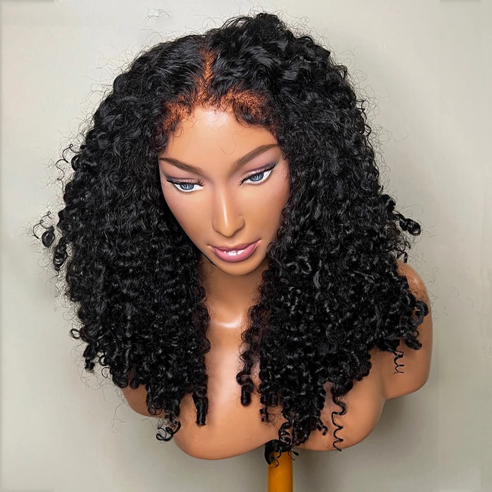 Soft Long Kinky Curly Wig