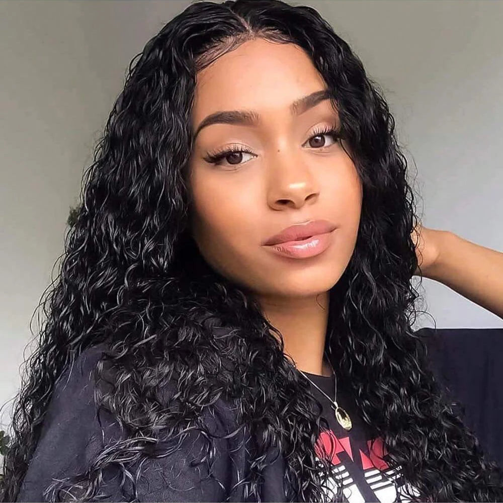 HD Deep Wave Lace Frontal Wigs