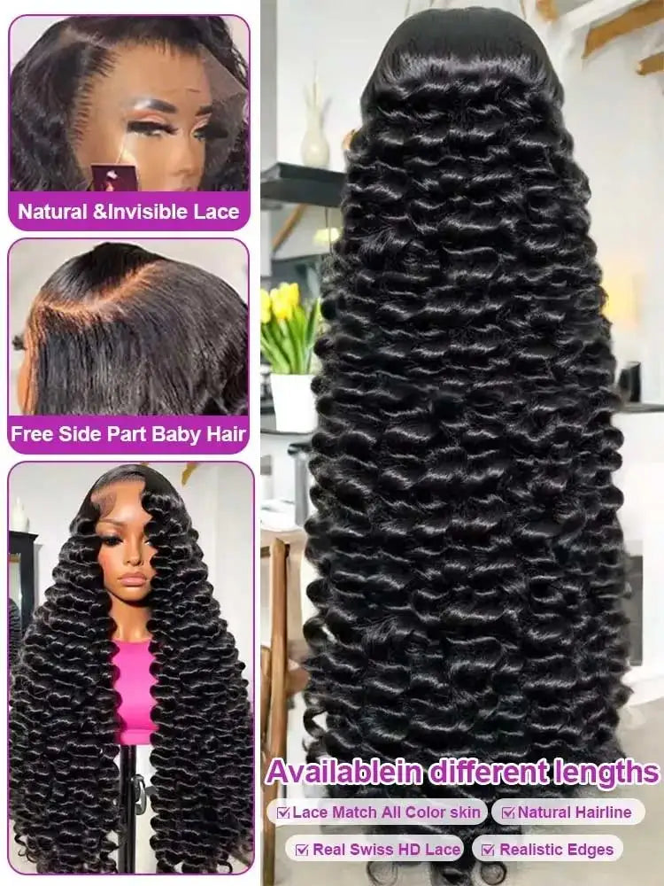Loose Deep Wave Frontal Wigs