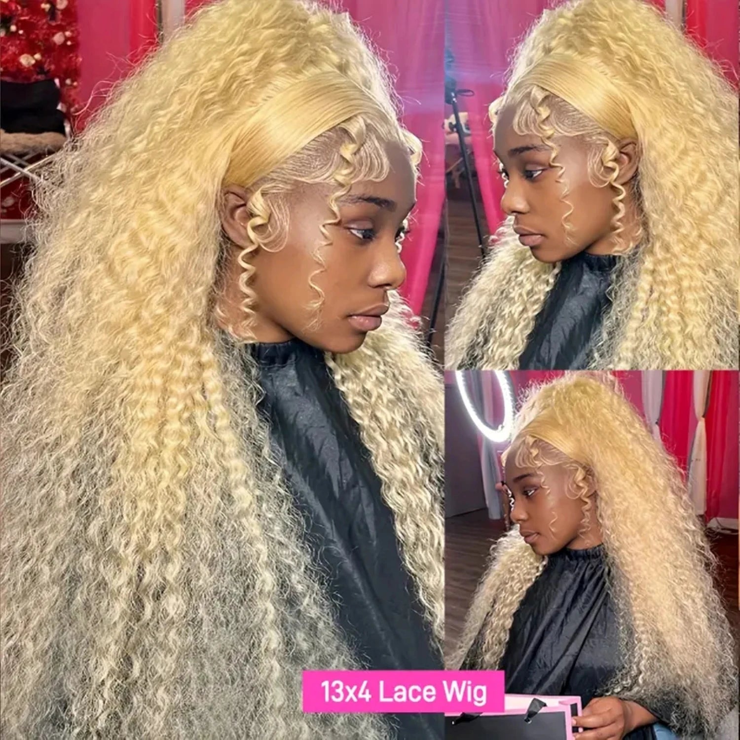 Lace Front Deep Wave Wigs