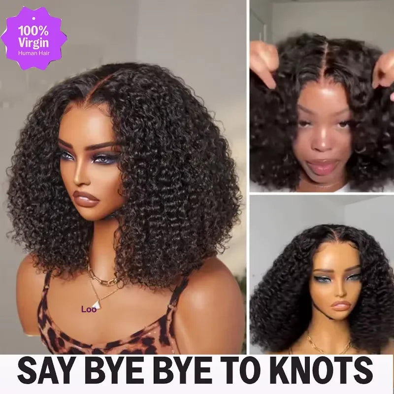 Short Bob Deep Wave Wigs