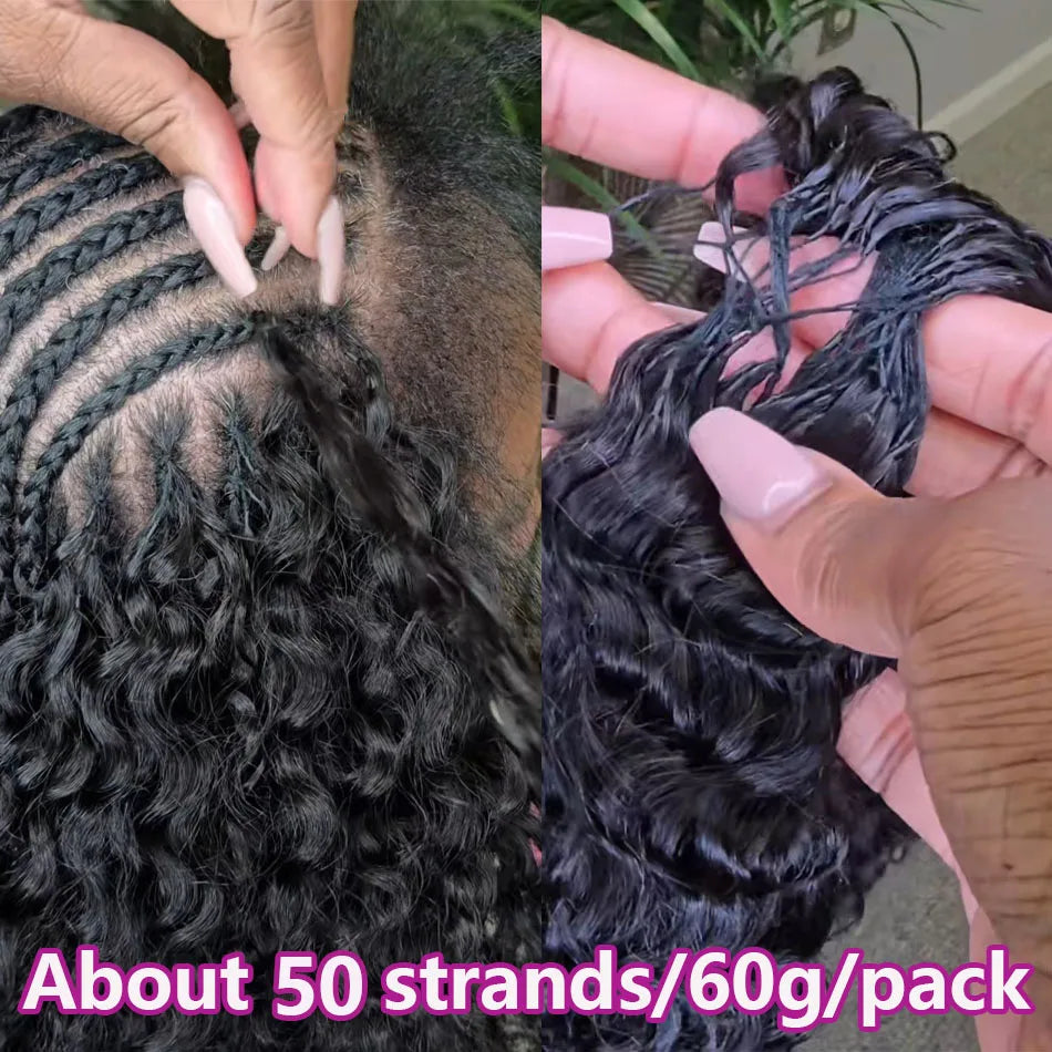 Pixie Curls Crochet Human Hair Extension
