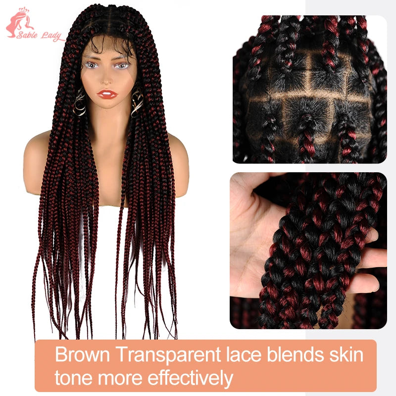 Jumbo Box Knotless Braided Wig