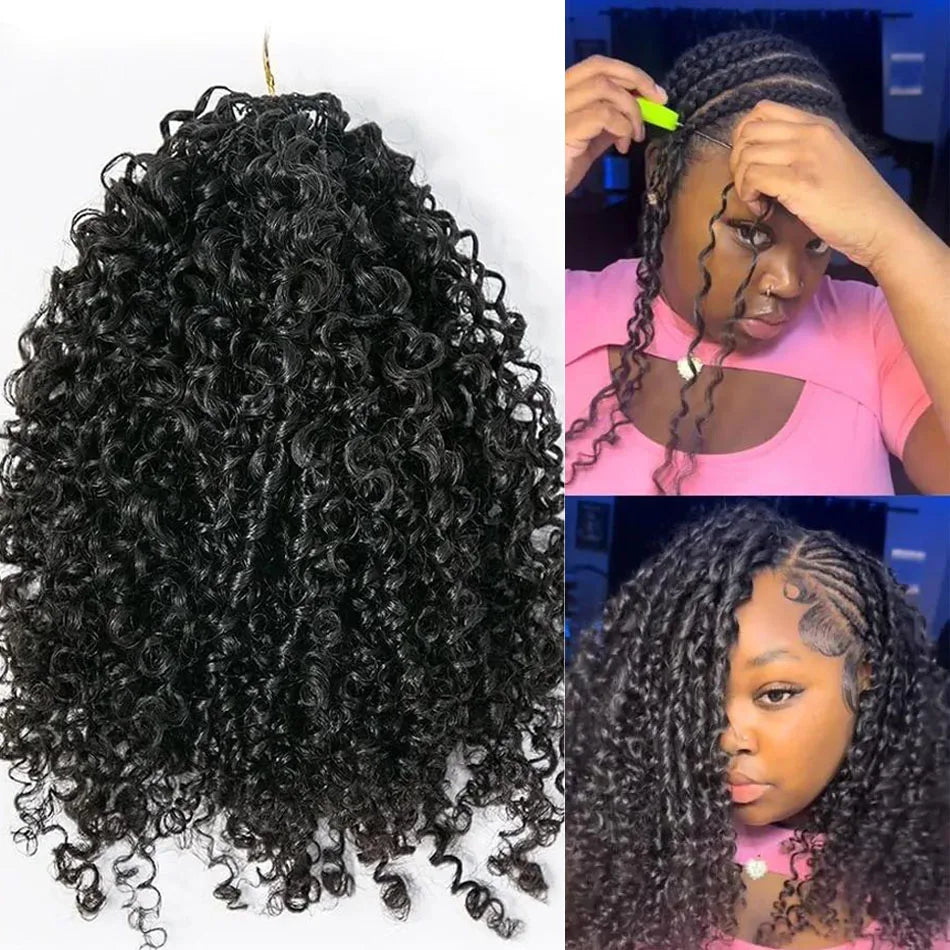 Pixie Curls Crochet Human Hair Extension
