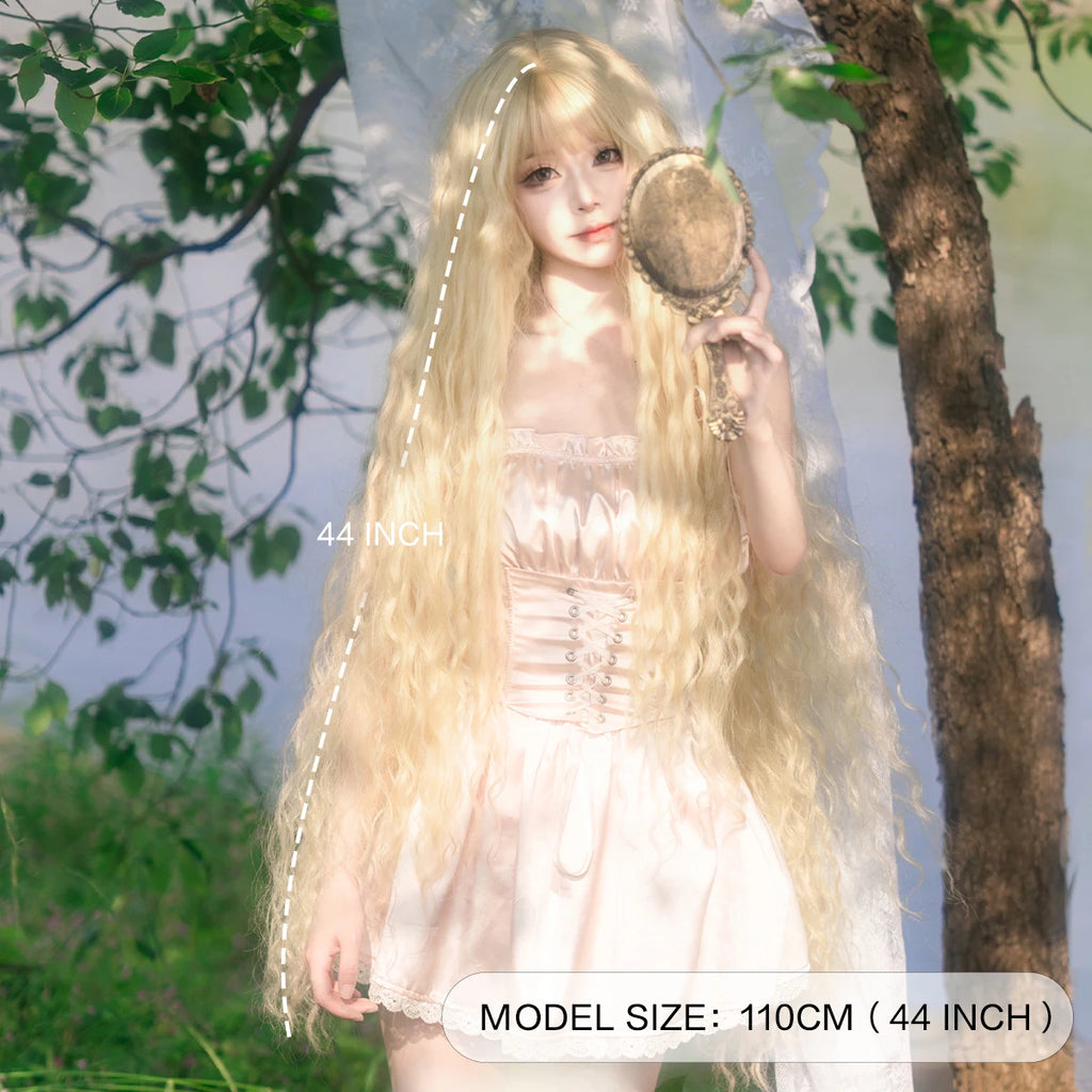 Extra Long Cosplay Wigs With Bangs
